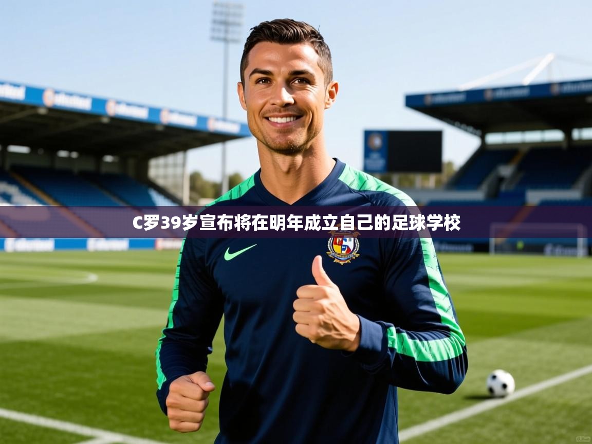 2025 直播网C罗39岁宣布将在明年成立自己的足球学校